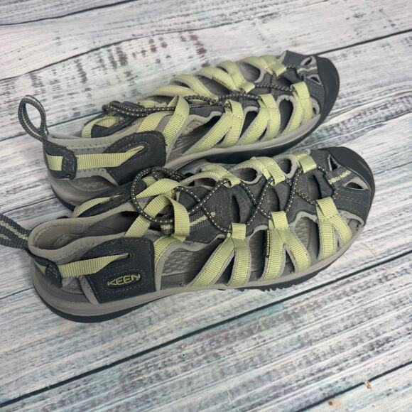 Keen Sandals Women Whisper in Nile-Neutral Grey Size 8 - Picture 2 of 4
